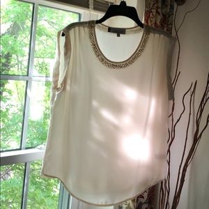 Jennifer Lopez ivory blouse